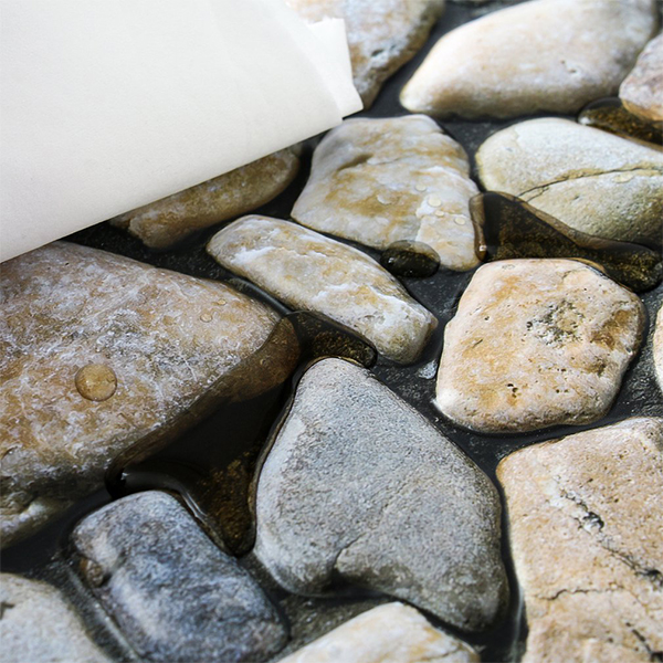 Stones3DWallpaper, τρισδιάστατα αυτοκόλλητα τοίχου σε απομίμηση πέτρας (10 κομμάτια) - Image 10