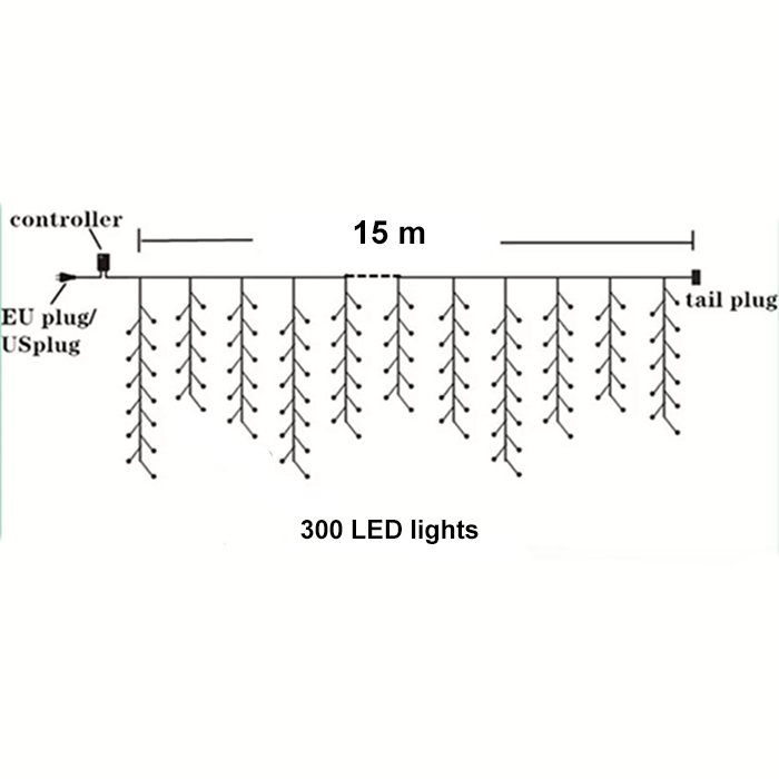 Stringy, αλυσίδα φωτισμού LED (15 μέτρα) - Image 2