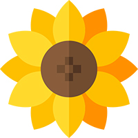 SunNecklace, κολιέ με μοτίβο ηλιοτρόπιου και χαριτωμένη επιγραφή - Image 4