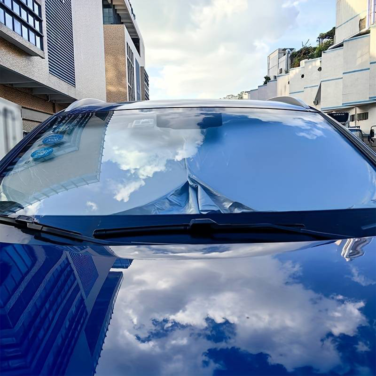 SunVisor, αναδιπλούμενη αντηλιακή προστασία παρμπρίζ αυτοκινήτου - Image 4