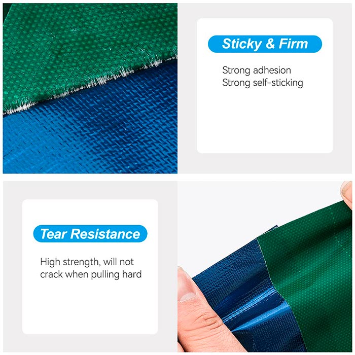 TarpaulinTape, αυτοκόλλητη ταινία για διάφορες επισκευές (5 μ) - Image 3