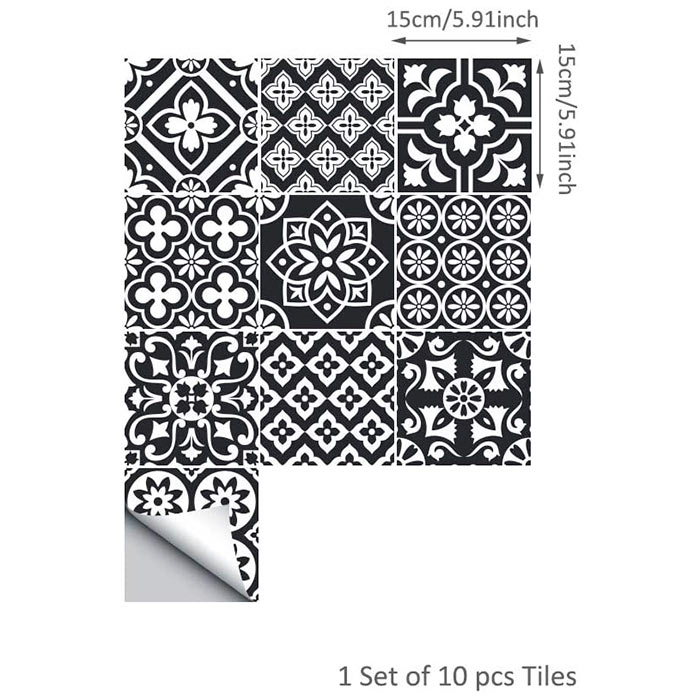 Αυτοκόλλητα TileDecor, απομίμηση πλακιδίων τοίχου - Image 2