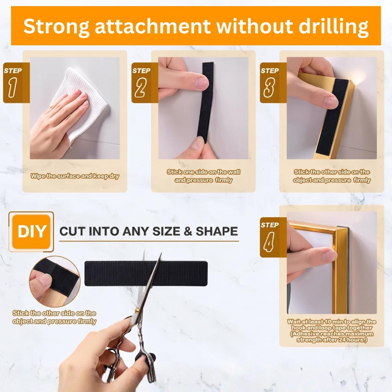 Αυτοκόλλητες λωρίδες τύπου hook-and-loop, TipTape - Image 3