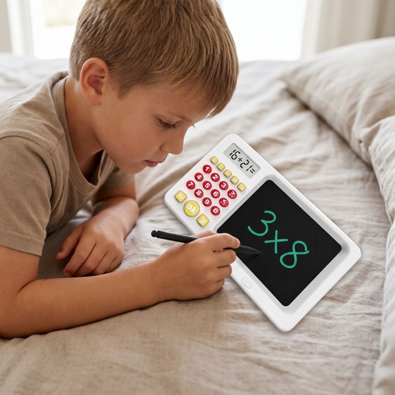 Εκπαιδευτικό tablet 2-σε-1 με αριθμομηχανή για παιδιά, TrainMath - Image 10