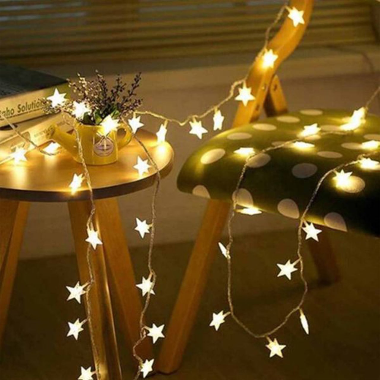 Twinkles, φωτεινή αλυσίδα με φώτα σε σχήμα αστεριού (6 μ) - Image 7