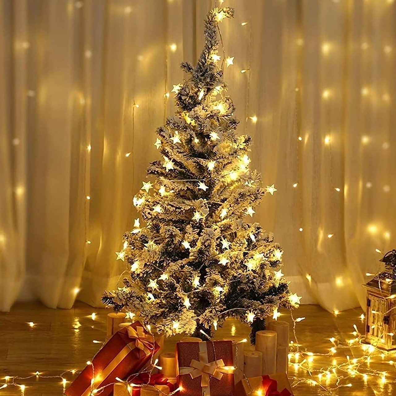 Twinkles, φωτεινή αλυσίδα με φώτα σε σχήμα αστεριού (6 μ) - Image 8