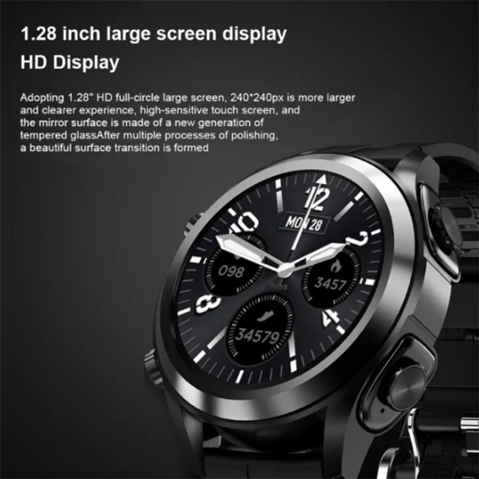 UltimateWatch, smartwatch και ασύρματα ακουστικά σε 1 σετ - Image 4
