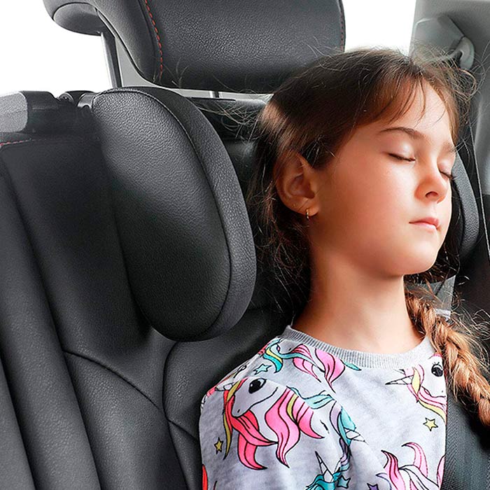 Το προσκέφαλο αυτοκινήτου είναι εύκολο στην εγκατάσταση και μπορεί να μετακινηθεί 180 μοίρες!
