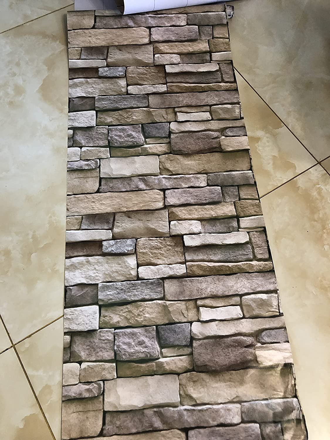 WallCover, 3D αυτοκόλλητα τοίχου με όψη φυσικών τούβλων - Image 1
