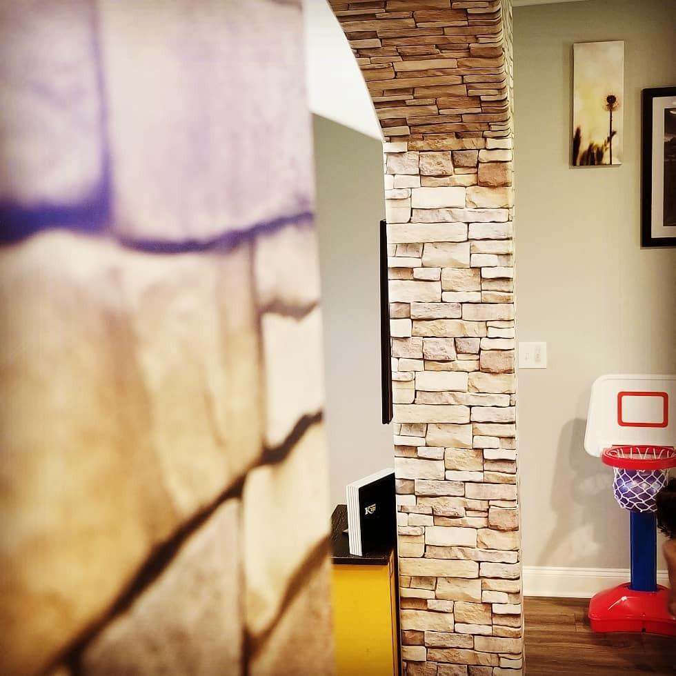 WallCover, 3D αυτοκόλλητα τοίχου με όψη φυσικών τούβλων - Image 2