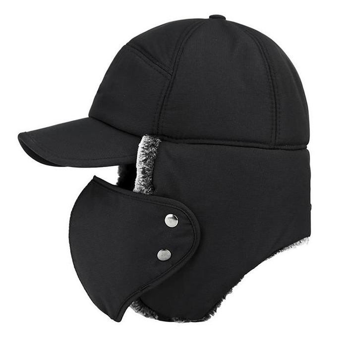 WarmCap, το σκουφάκι με ασπίδα που προστατεύει τα αυτιά, το πηγούνι και το μεγαλύτερο μέρος του κεφαλιού εκτός από τα μάτια από το κρύο - Image 2