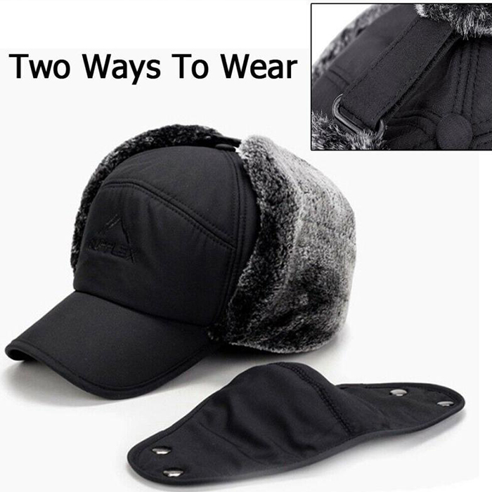 WarmCap, το σκουφάκι με ασπίδα που προστατεύει τα αυτιά, το πηγούνι και το μεγαλύτερο μέρος του κεφαλιού εκτός από τα μάτια από το κρύο - Image 9