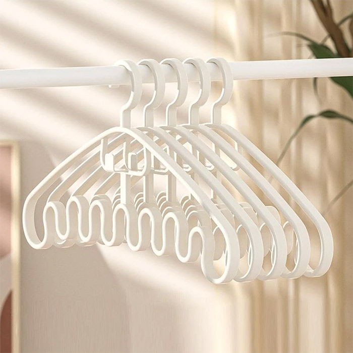WavyHanger, κρεμάστρα για το κρέμασμα πολλαπλών αντικειμένων ταυτόχρονα (10 τεμάχια) - Image 9
