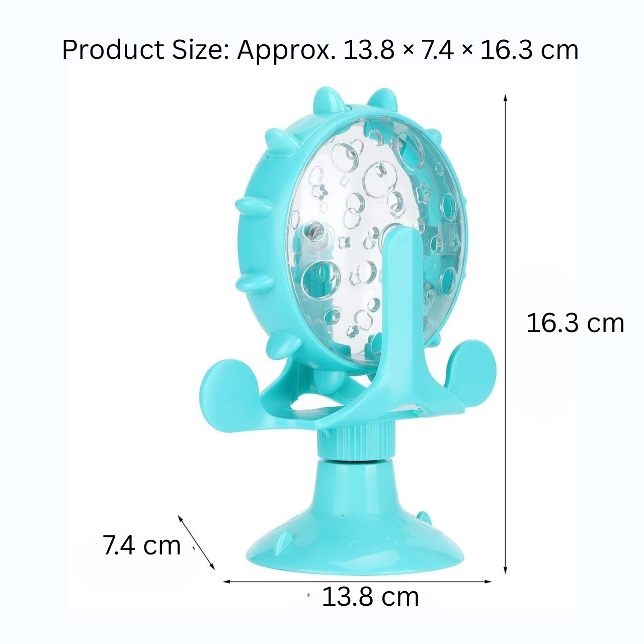 WheelToy, διαδραστικό περιστρεφόμενο παιχνίδι τροφής για γάτες και σκύλους - Image 1