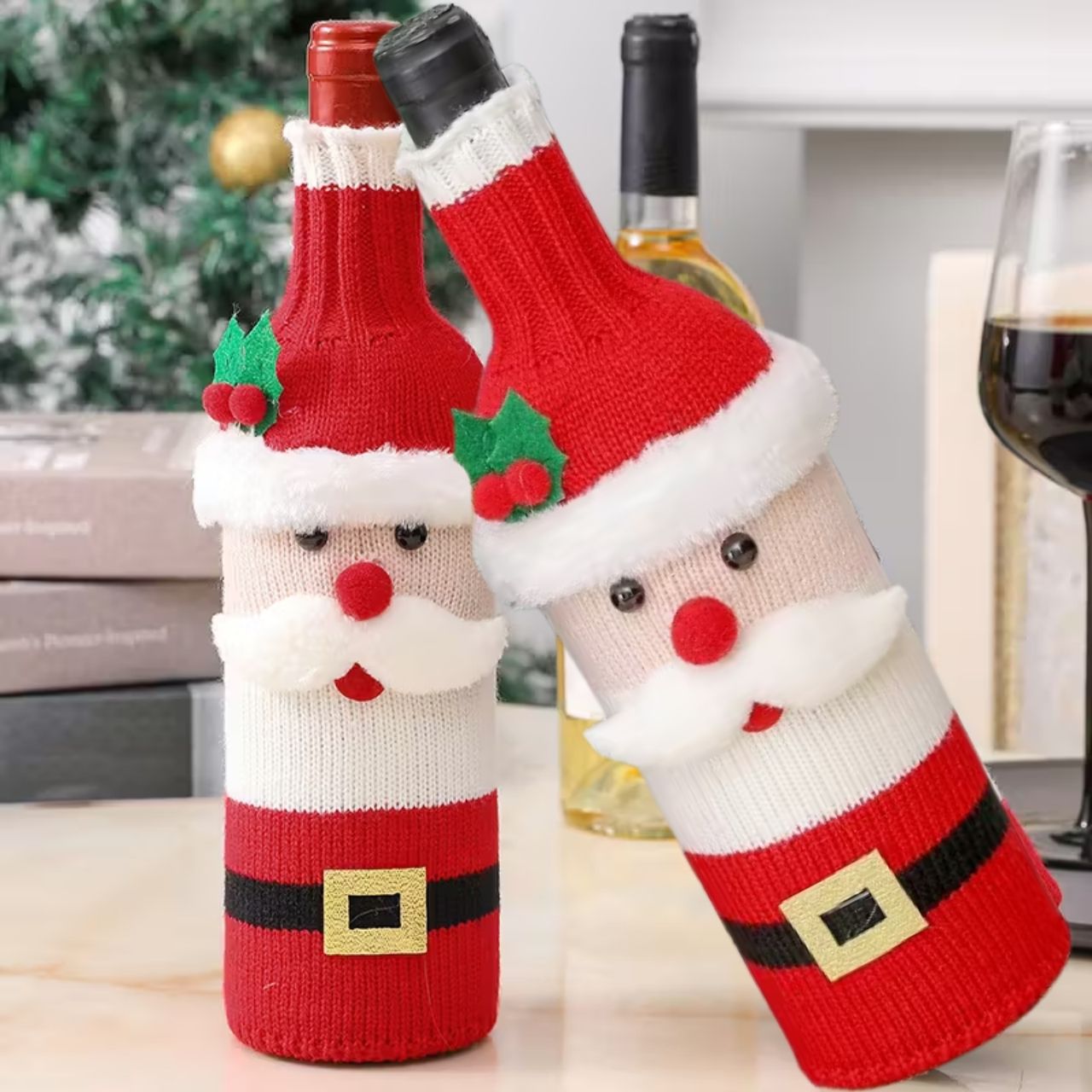WineSanta, κάλυμμα μπουκαλιού Άγιου Βασίλη - Image 2