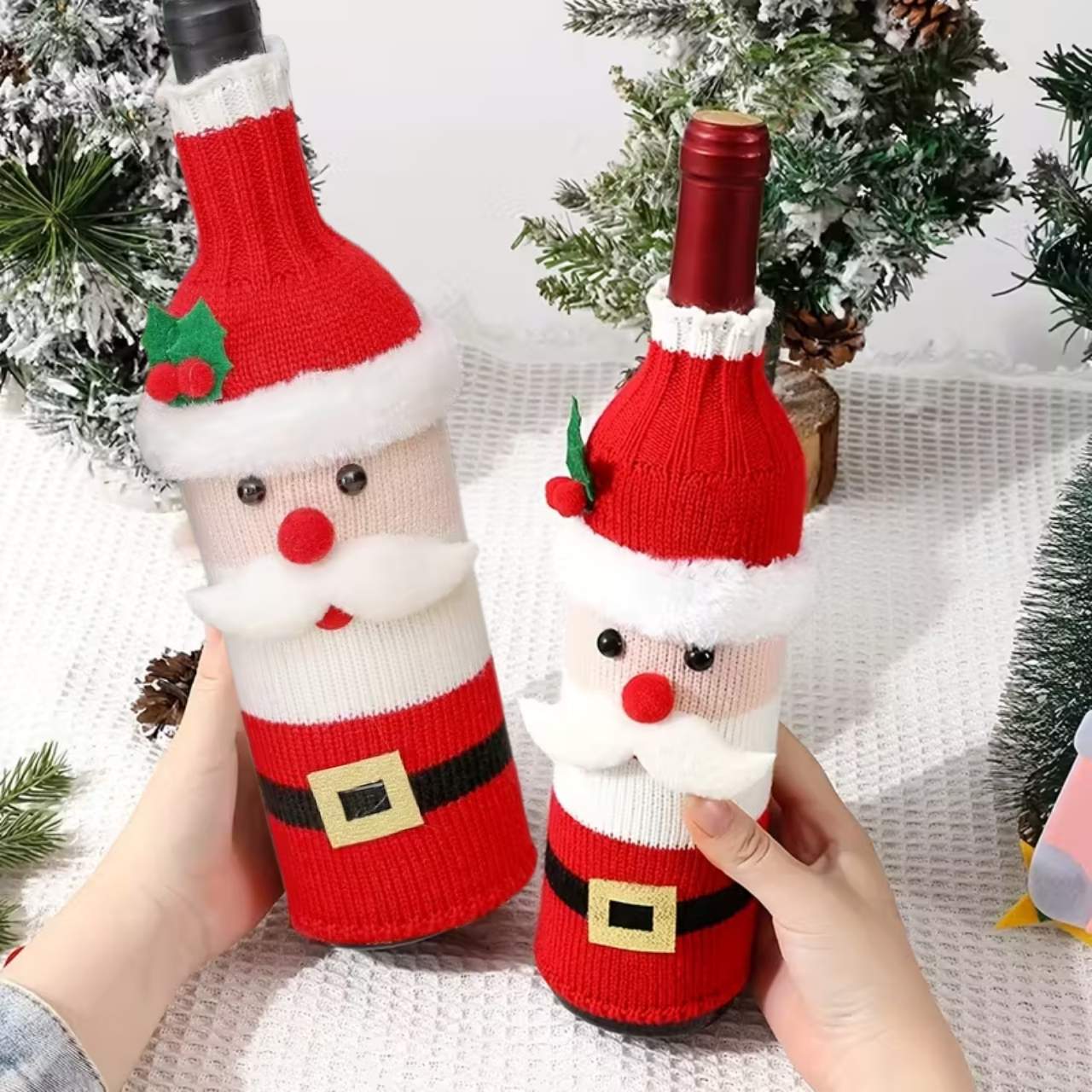 WineSanta, κάλυμμα μπουκαλιού Άγιου Βασίλη - Image 3