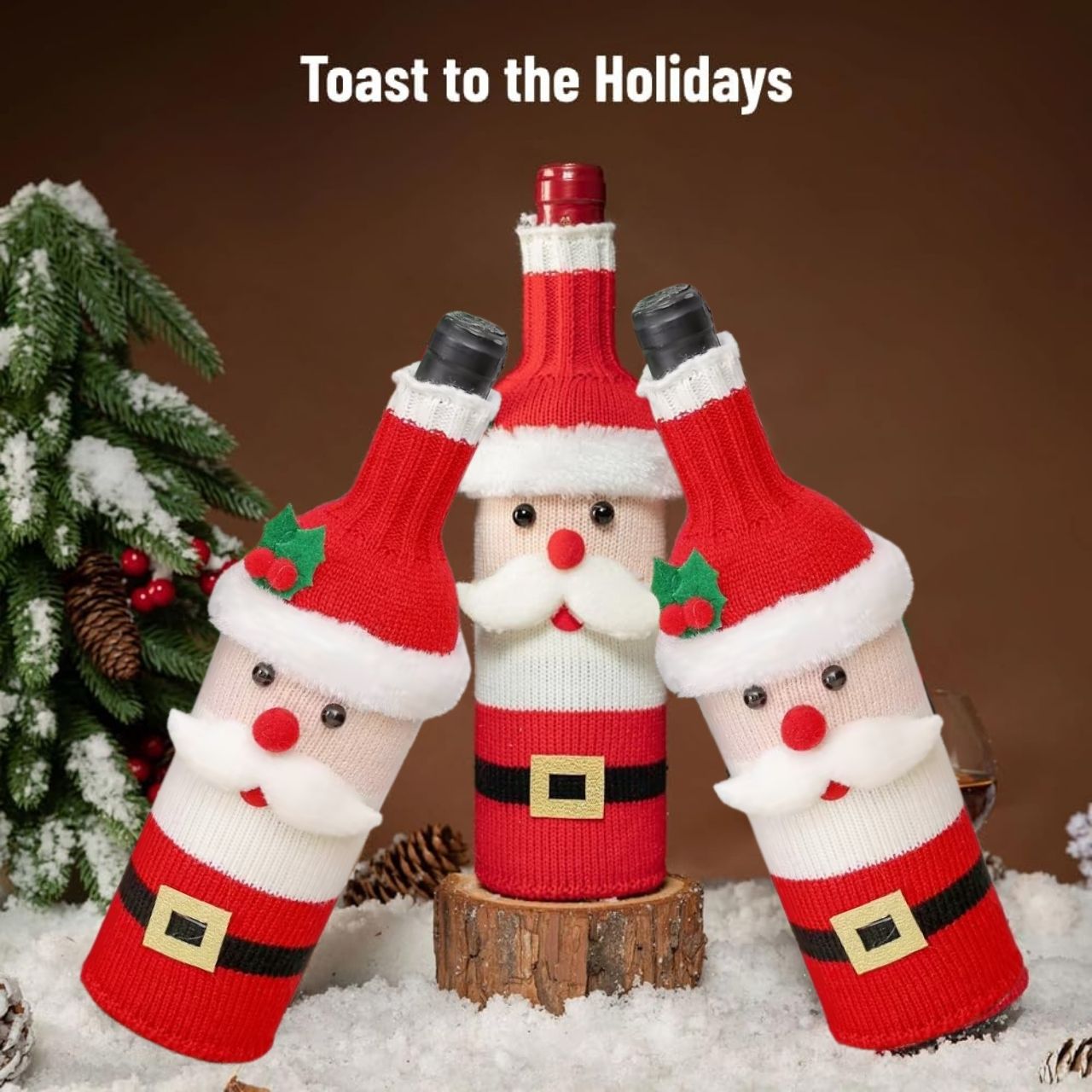 WineSanta, κάλυμμα μπουκαλιού Άγιου Βασίλη - Image 4