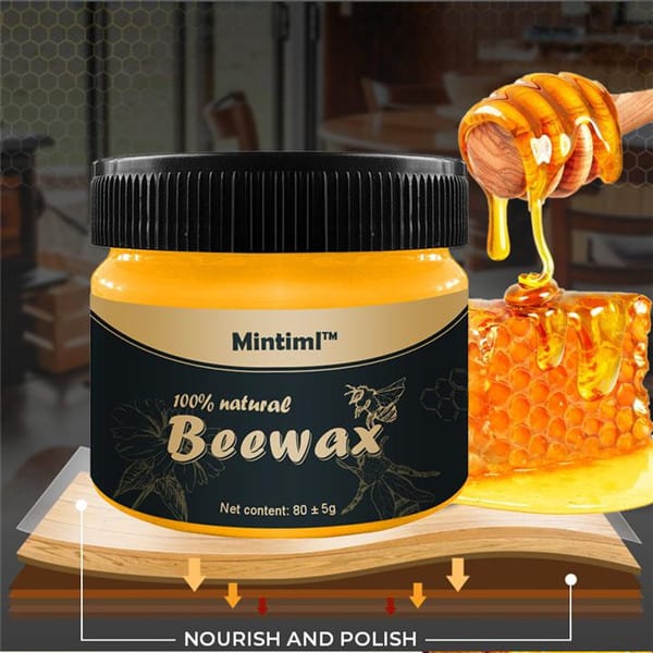 WoodWax, κερί μέλισσας για γυάλισμα ξύλινων επίπλων, παρκέ ή λαμινατ - Image 2