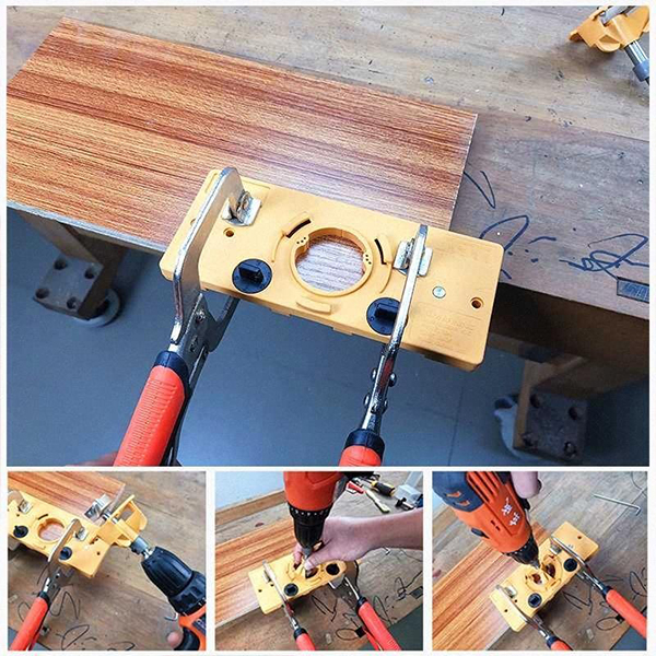 WoodWork, 7-τεμάχιο Σετ Εργαλείων Εγκατάστασης Περιστροφικών Μεντεσέδων (35 mm) - Image 5