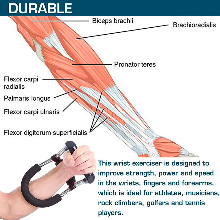 WristPower, ένα εργαλείο για την ενδυνάμωση των μυών των δαχτύλων, των χεριών και των μπράτσων - Image 7