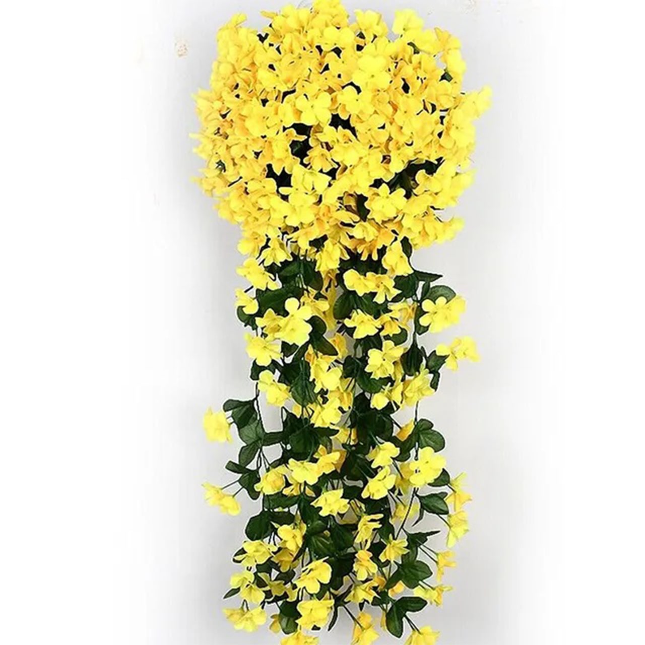 YellowFlowers, τεχνητά κρεμαστά λουλούδια με φυσική εμφάνιση - Image 5