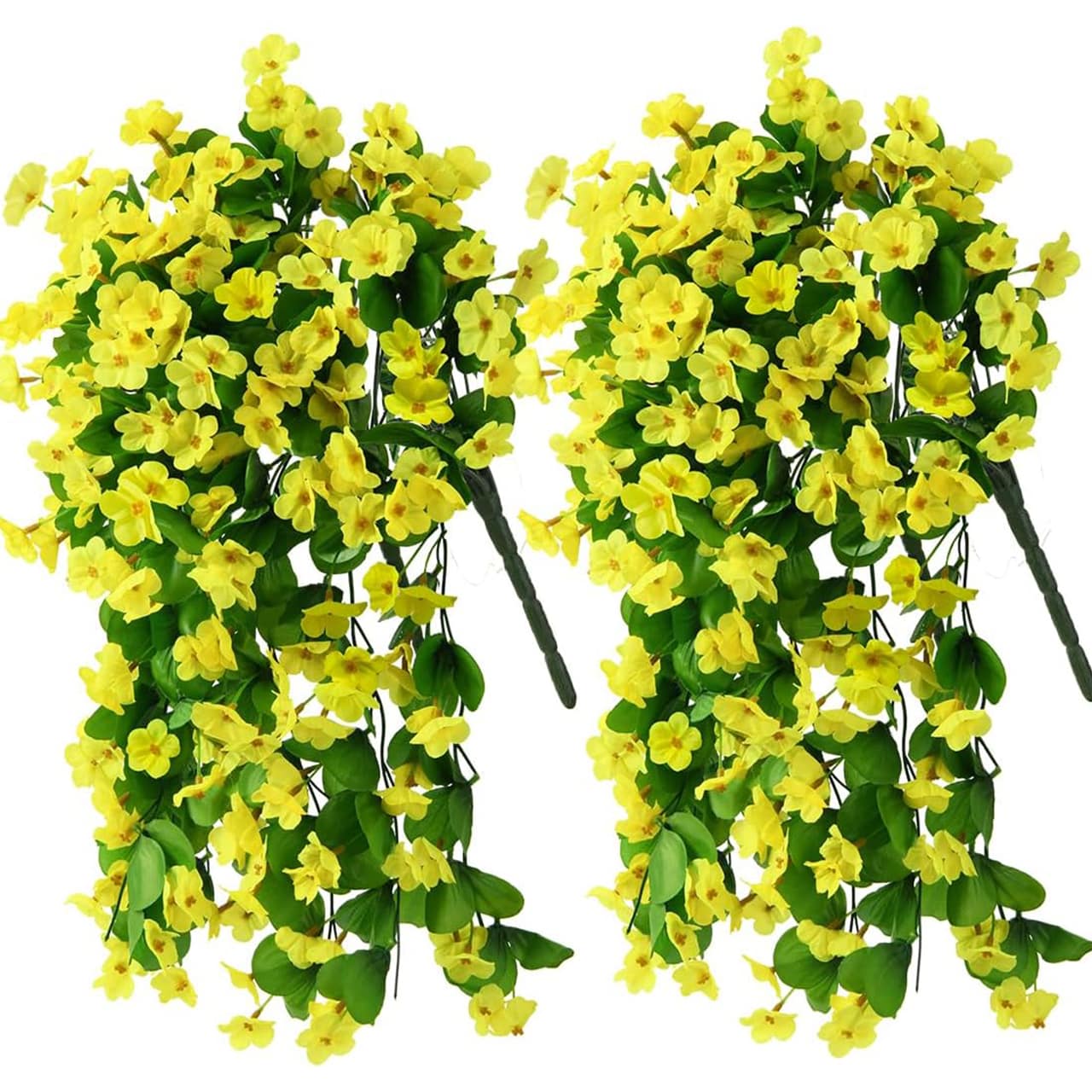 YellowFlowers, τεχνητά κρεμαστά λουλούδια με φυσική εμφάνιση - Image 10