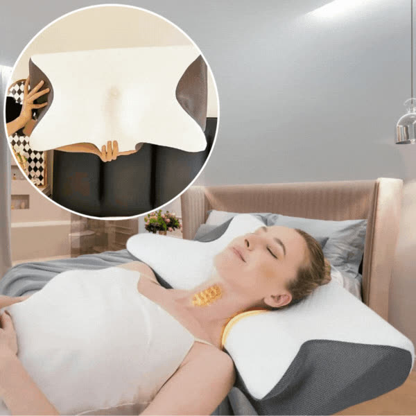 ButterflyPillow, εργονομικό μαξιλάρι από αφρό μνήμης - video