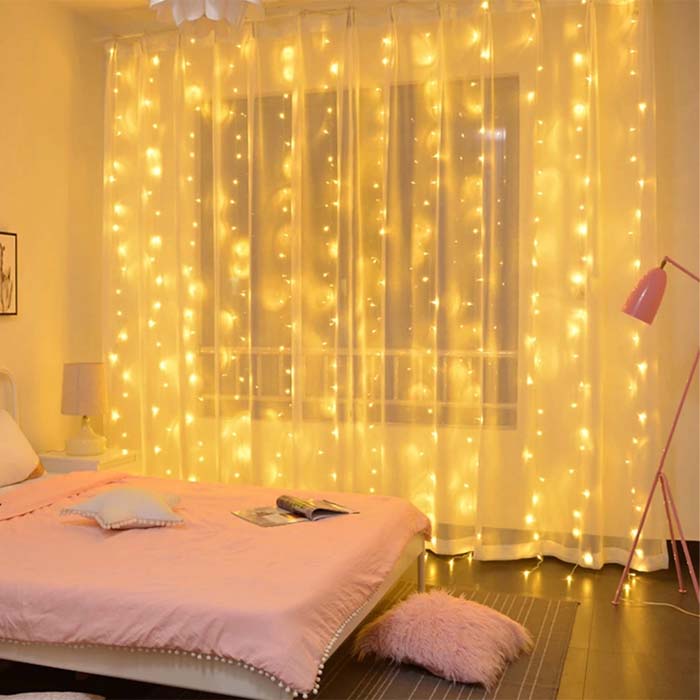 CurtainLED, κουρτίνα με 300 φωτάκια LED (3x3μ) - Image 4