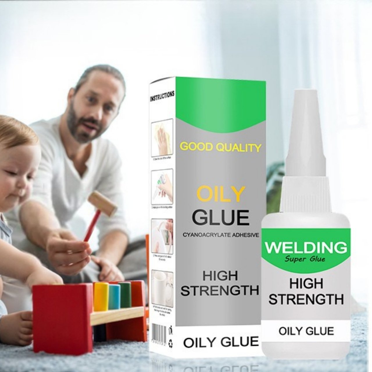 OilyGlue, η γρήγορη και ισχυρή κόλλα για τα πάντα - Image 2