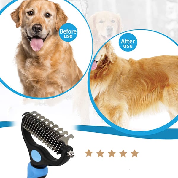 PetTangler, βούρτσα διπλής όψης για αφαίρεση τρίχας και υπόστρωμα - Image 2